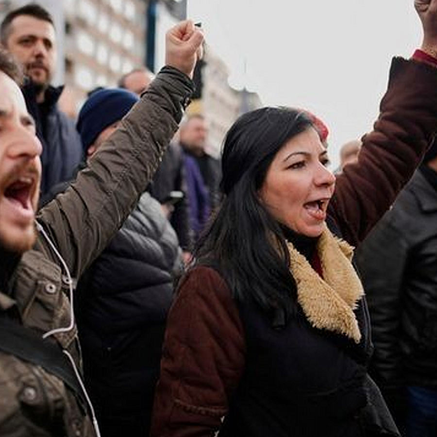 Turkey Mass Protest 
