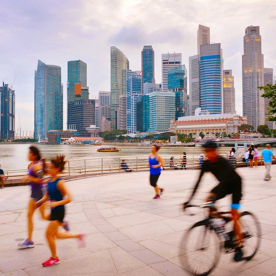 Singapore's transformation from a developing nation to a thriving, high-income economy in asia