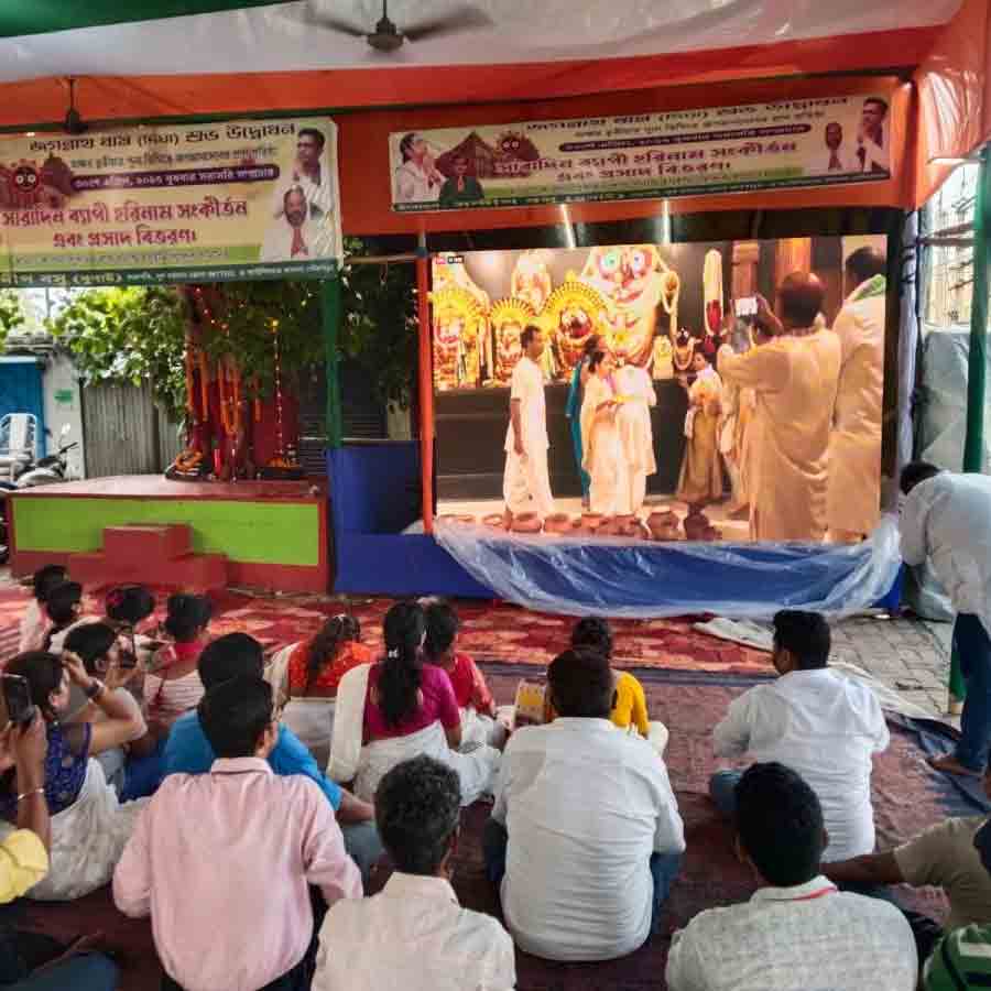 TMC sighted being pro active in celebration of Digha Jagannath temple Inauguration at Bardhaman