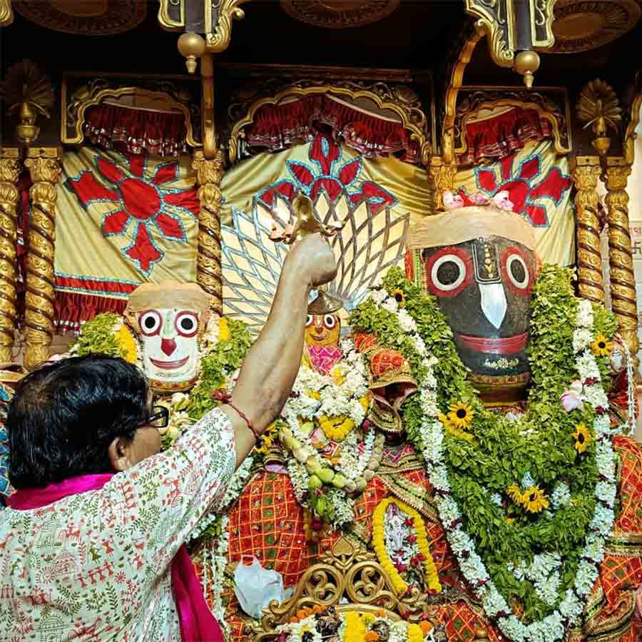 Sandalwood ceremony started at Jagannath temple of Mahesh