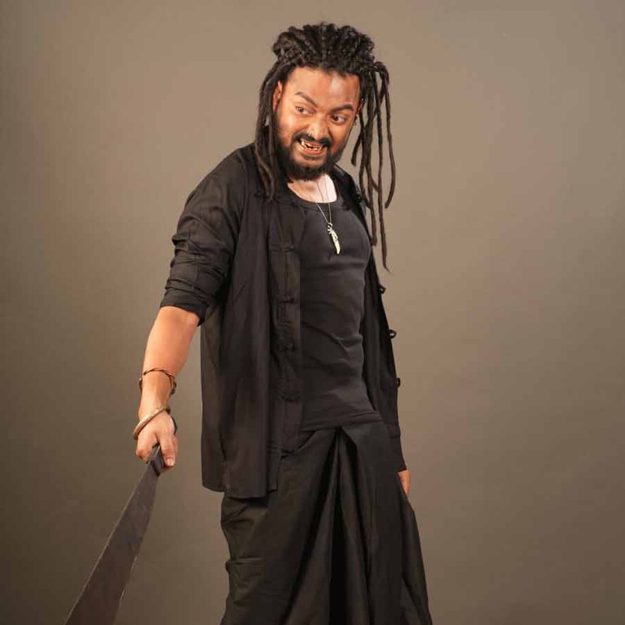 Actor Anirban Chakraborti doing Cyber Crime Branch Officer role in Movie Mrigaya