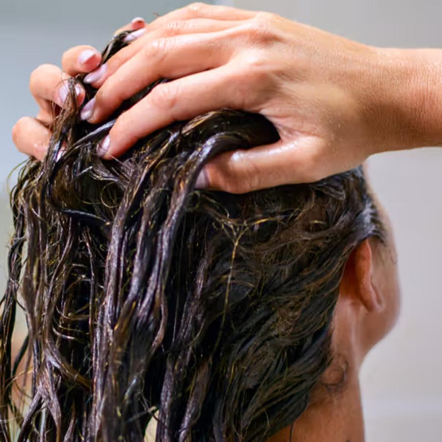 How to apply curd mask on scalp to get silky dandruff free hair during  summer 