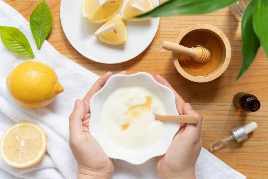 How to apply curd mask on scalp to get silky dandruff free hair during  summer 