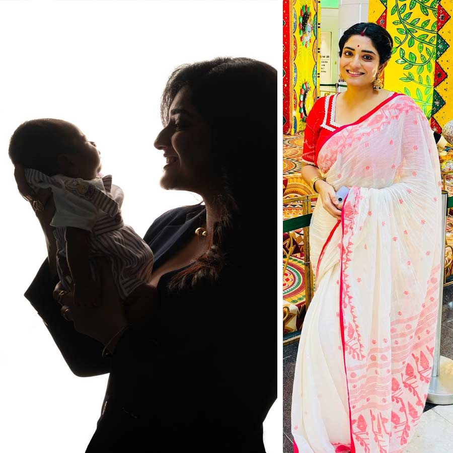 Actress Manosi Sengupta’s new born baby is hospitalised as he is  suffering from cough and cold