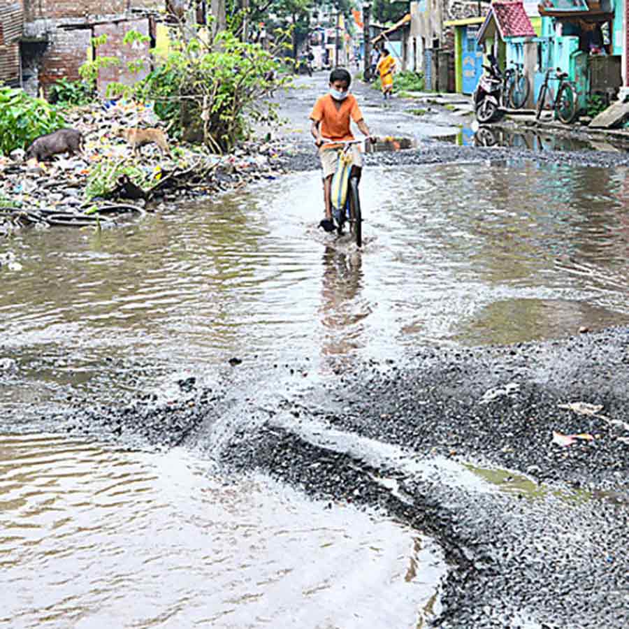 Lilua is in a bad state due to two days of rain