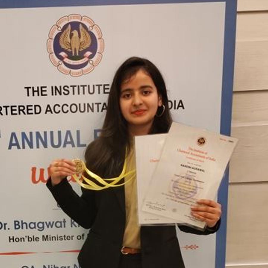 Nandini Agrawal, youngest person to pass Chartered Accountant 