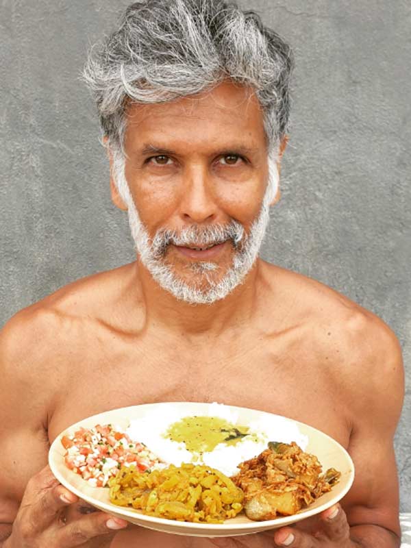 What does Supermodel cum actor Milind Soman drink in the morning, see his diet plan 