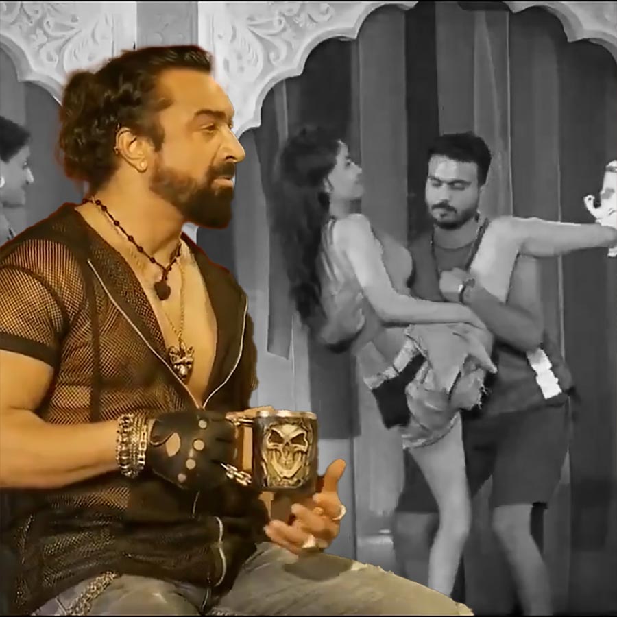 Ajaz Khan in the middle of a big controversy after a video of his show House Arrest on the Ullu App went viral dgtl