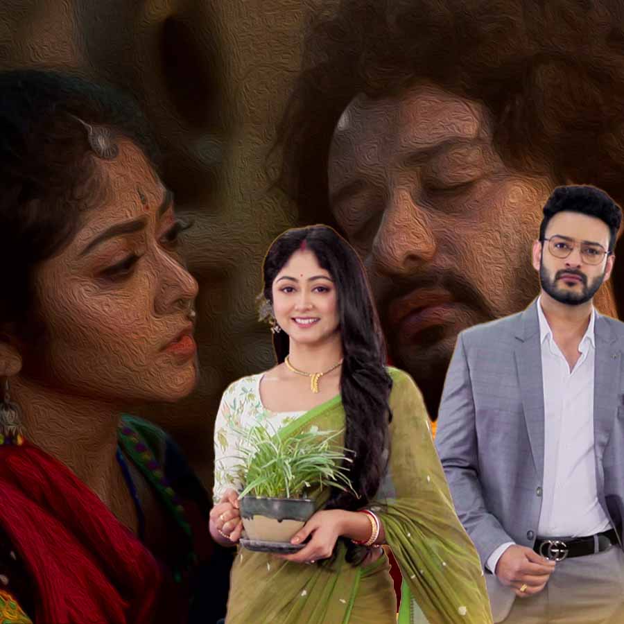 Saheb bhattacharya and Susmita dey surprizes the viewers with their new look as Evi and Buli in the popular bengali serial kothha dgtl