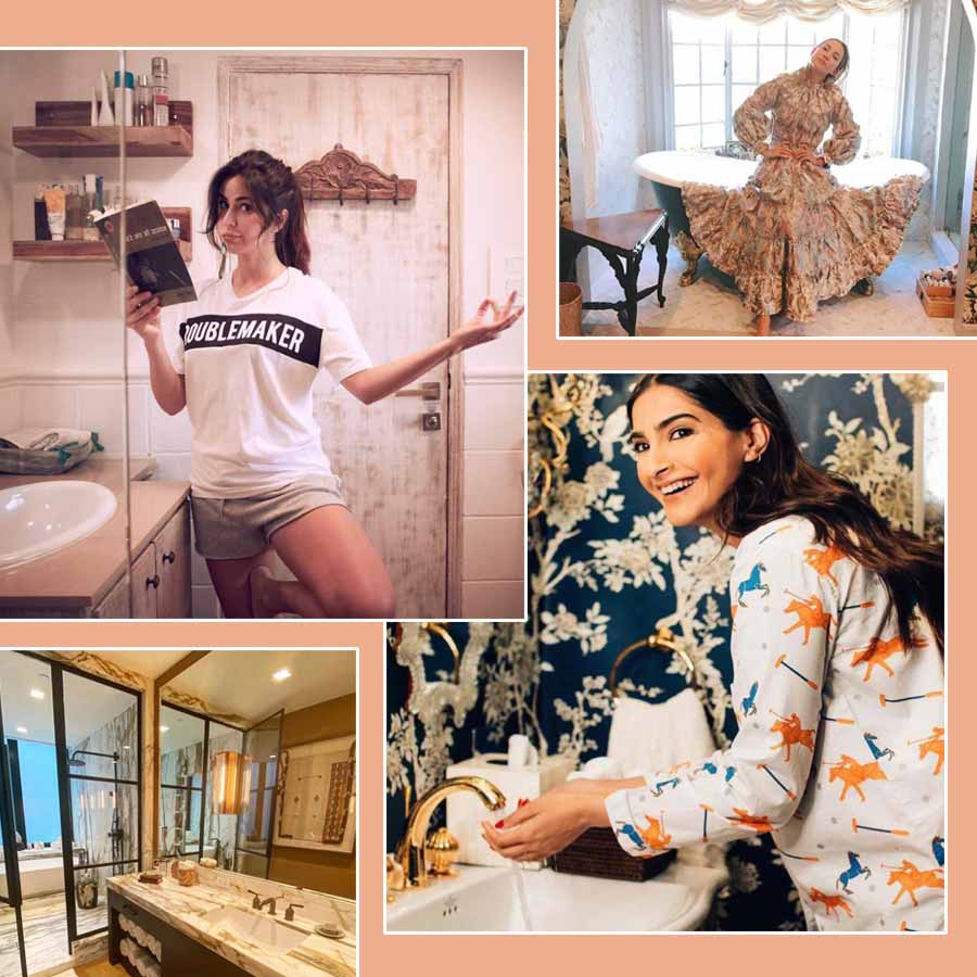 5 Hollywood and Bollywood celebrities bathroom décor will surprise you dgtl