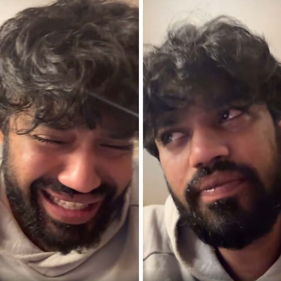 Irfaan Khan’s son Babil Khan broke down in front of camera