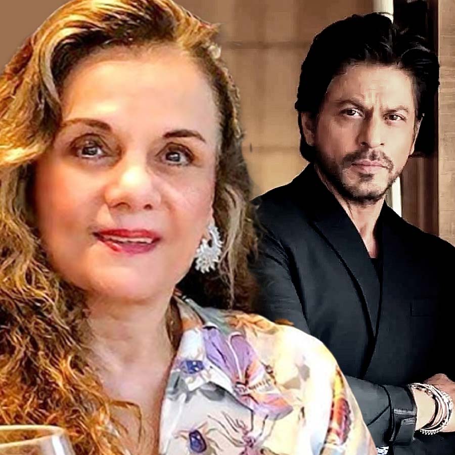 Mumtaz and Shah Rukh Khan