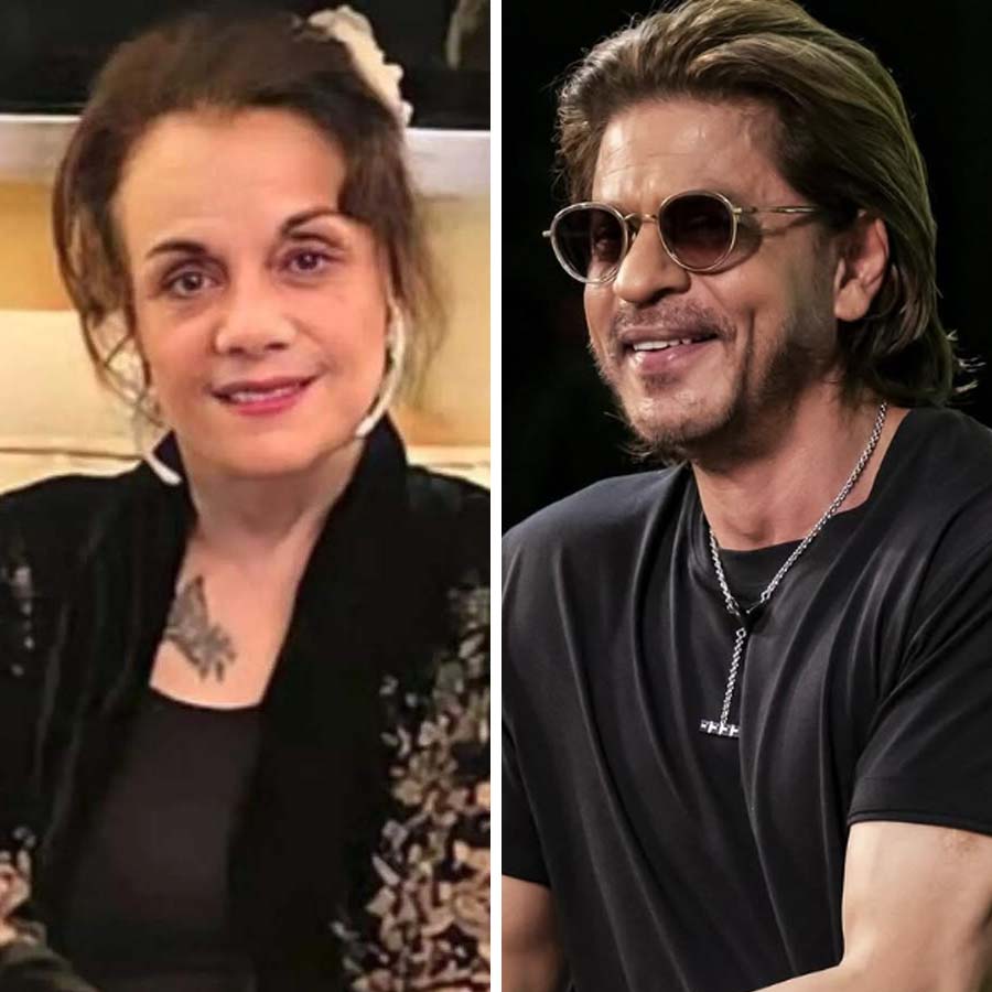 Mumtaz and Shah Rukh Khan