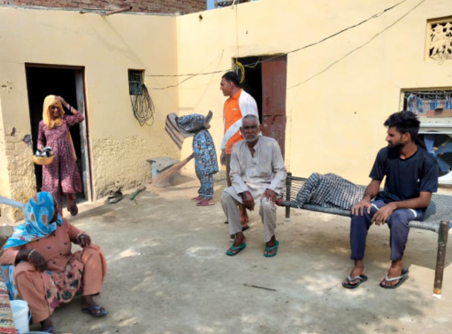 Ex-Pakistan MP Dabaya Ram lives in India