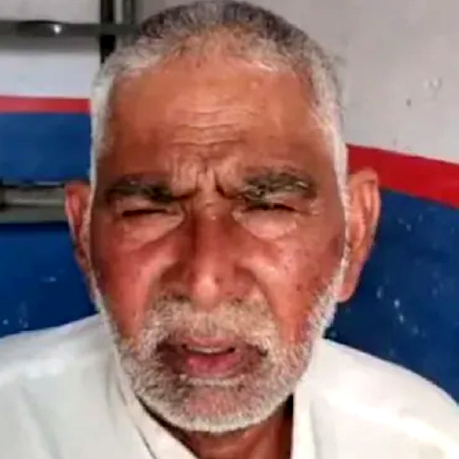 Ex-Pakistan MP Dabaya Ram lives in India