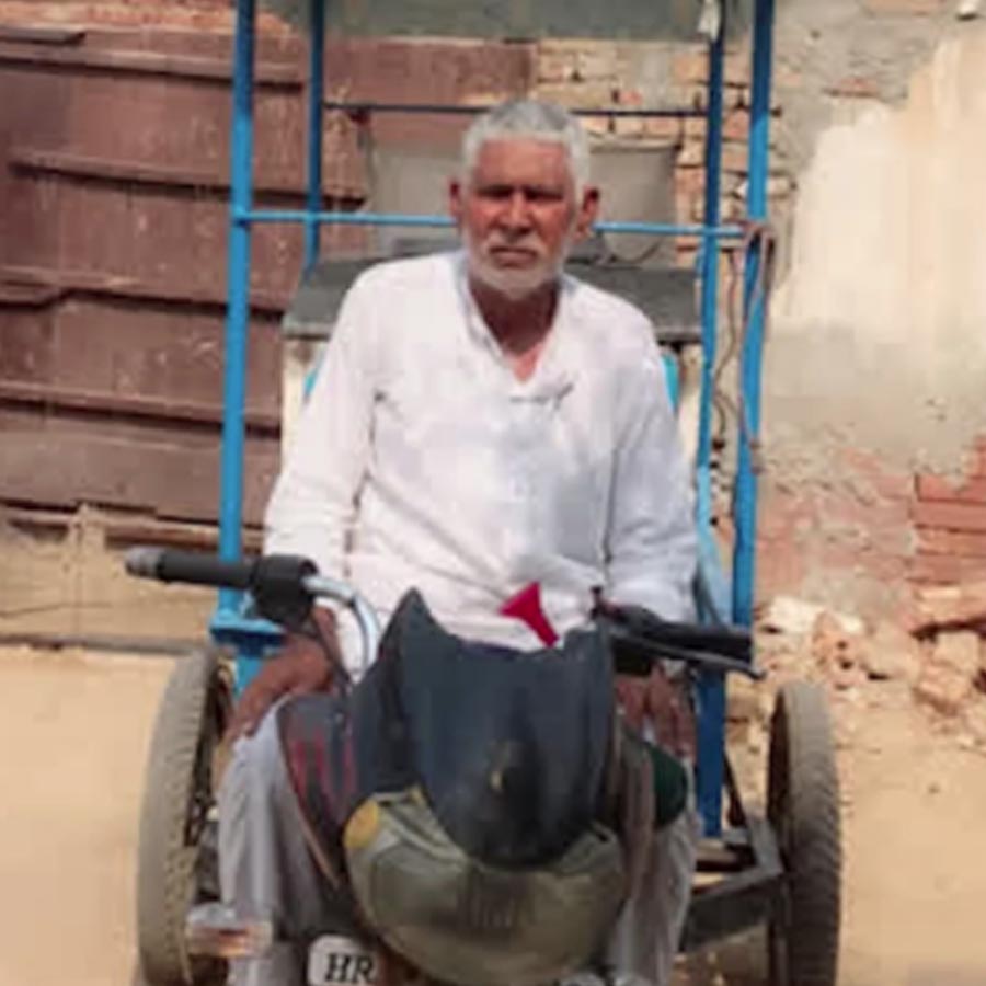 Ex-Pakistan MP Dabaya Ram lives in India