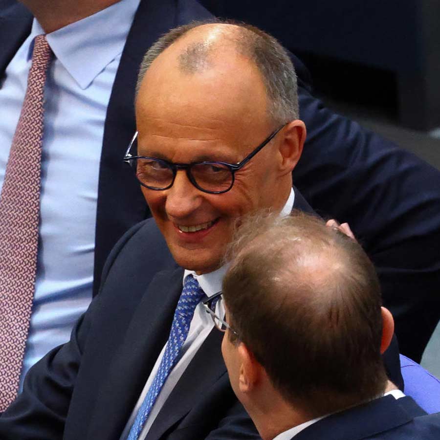 Conservative leader Friedrich Merz wins vote for chancellor of Germany after surviving historic defeat