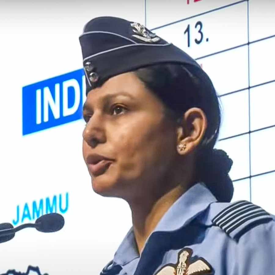 Who is wing commander Vyomika Singh who was present during Operation Sindoor press briefing by Indian Army dgtl