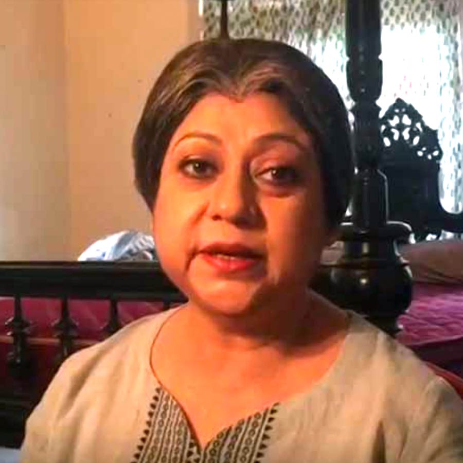 Veteran actress Ratna Ghoshal decided not to work in dailysoap dgtl