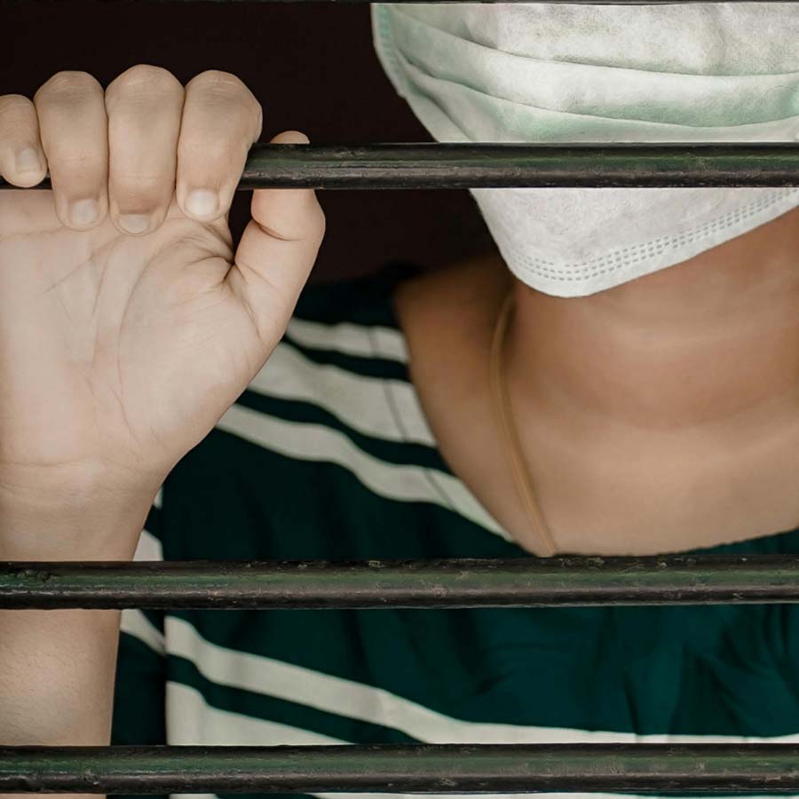 Police rescued three German children had been confined for three years 