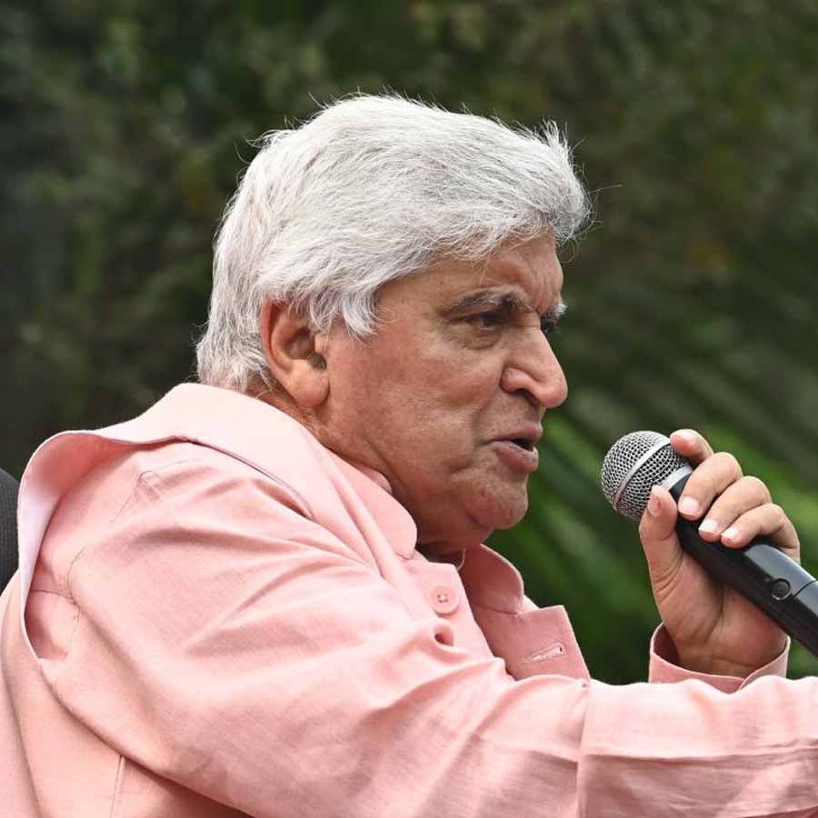 Javed Akhtar said that he once started drinking beer daily