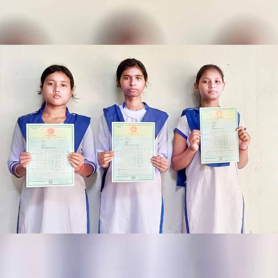 People of Berubari happy after three of their daughters succeeded in Higher Secondary exam 2025 with  90 percent marks