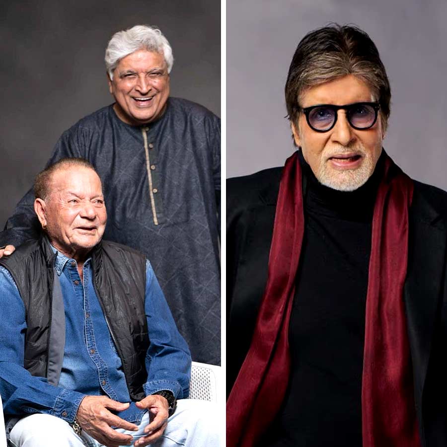Image of Salim Khan Javed Akhtar Amitabh Bachchan