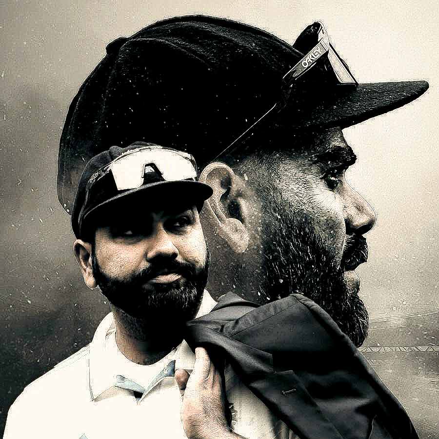 picture of Rohit Sharma and Virat Kohli