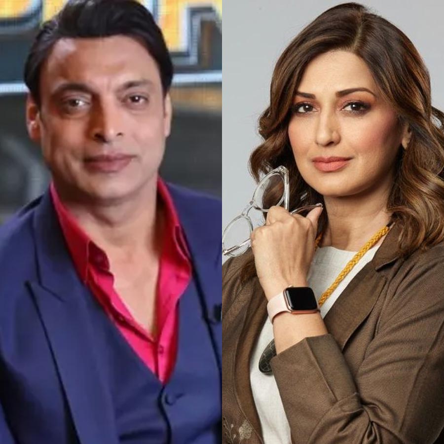 Shoaib Akhtar and Sonali Bendre