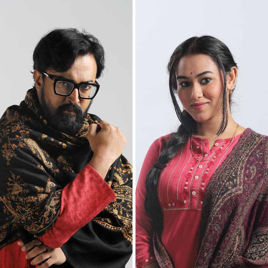 First look launch of Sabyasachi Choudhury and Meghla Dasgupta\\\\\\\\\\\\\\\\\\\\\\\\\\\\\\\'s new web series Jaysalmer Jomjomat