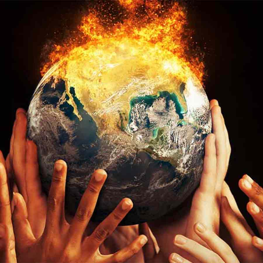 Global warming is drastically getting out of the hand of mankind