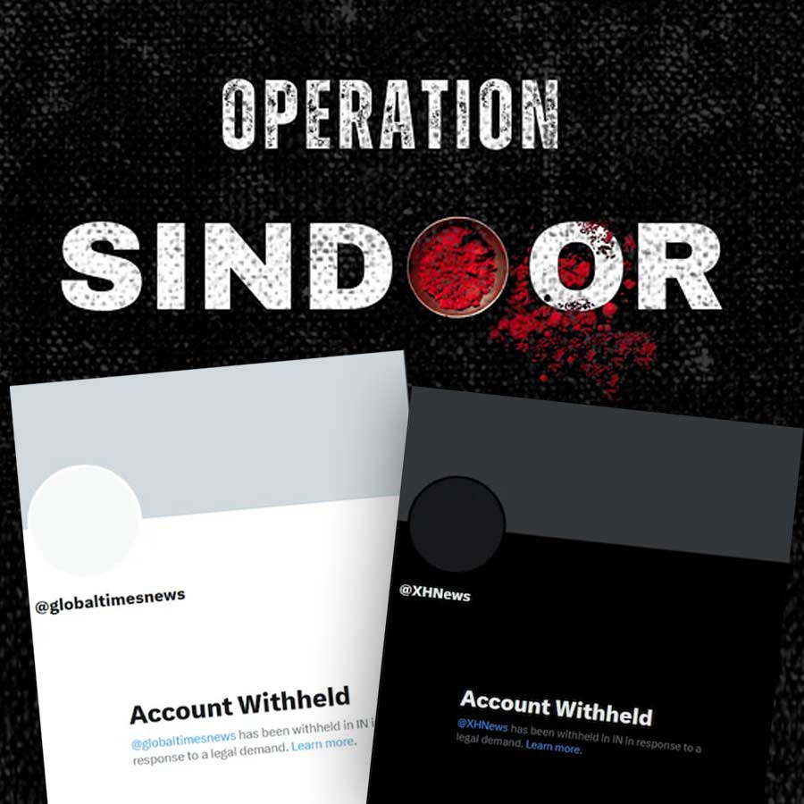 India Blocks X Accounts of China's Global Times, Xinhua for spreading unverified claims on Indian military dgtl