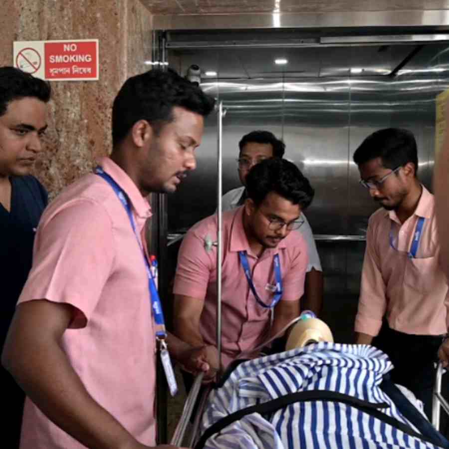 হাসপাতালে মক ড্রিল।