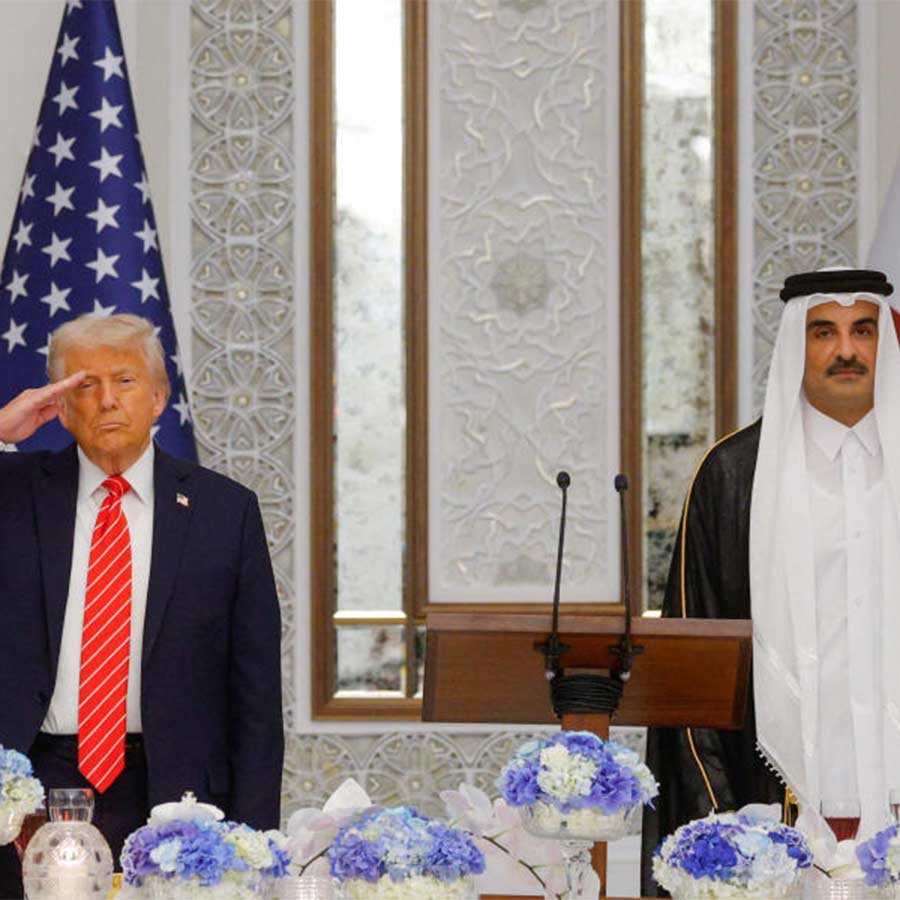 'Iran will never be allowed to have nuclear weapons,' Donald Trump said at Qatar dinner dgtl