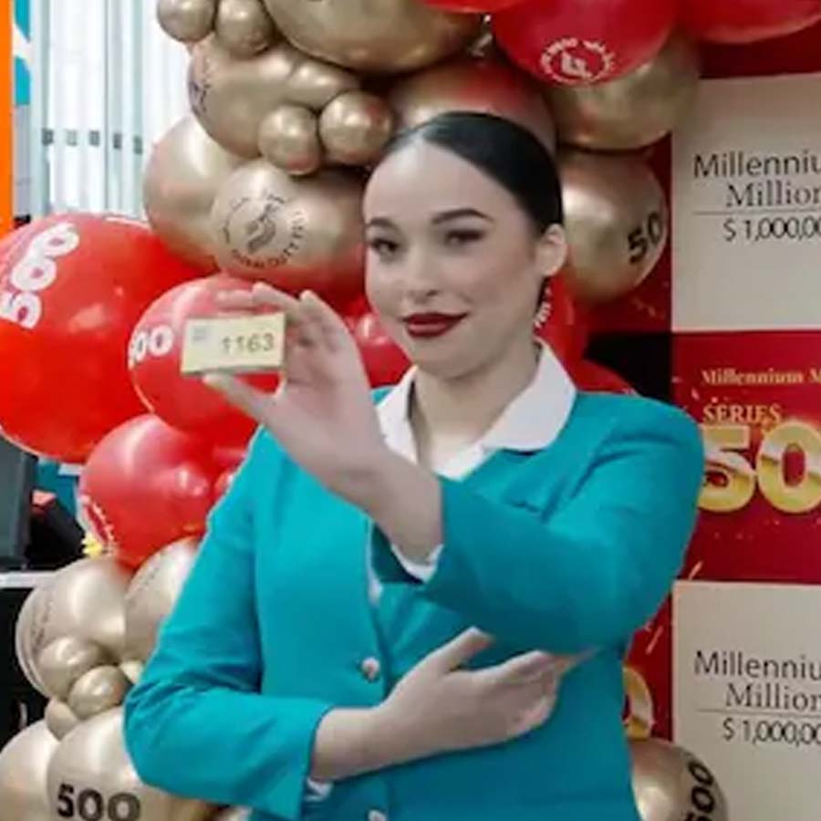 million dollar jackpot in Dubai duty free draw