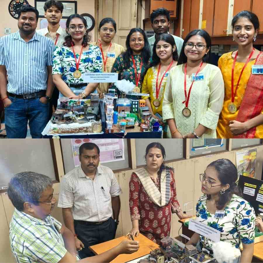 Ashutosh College students create model for a pollution-free society dgtl