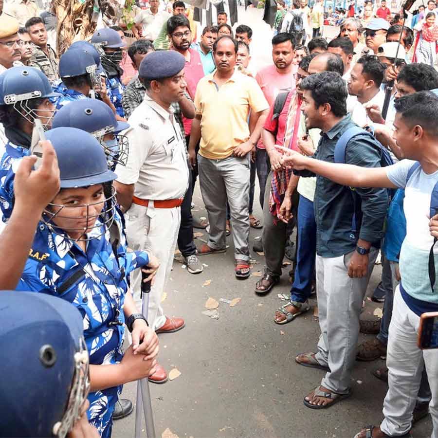 The question is, did the police have sufficient information about the rally at Bikash Bhavan?