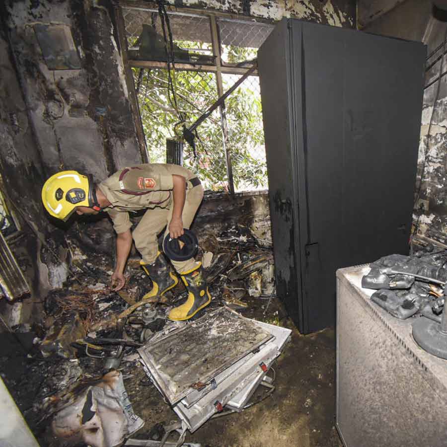 What did the savior see in the Hyderabad fire