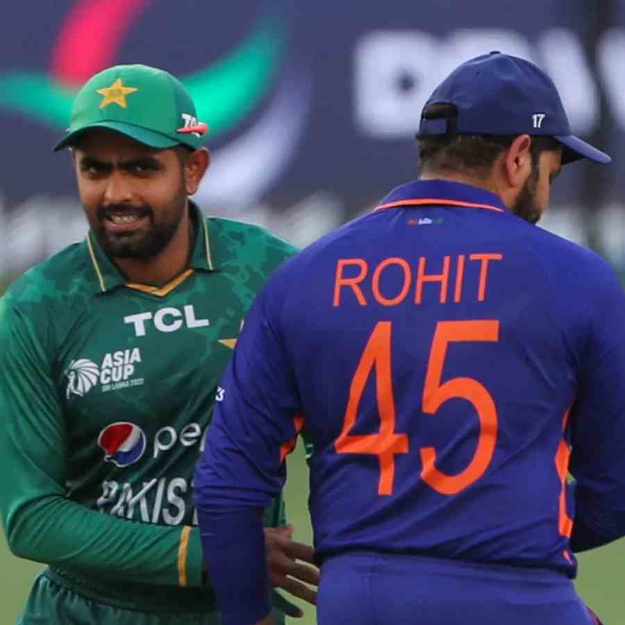 Rohit Sharma and Babar Azam