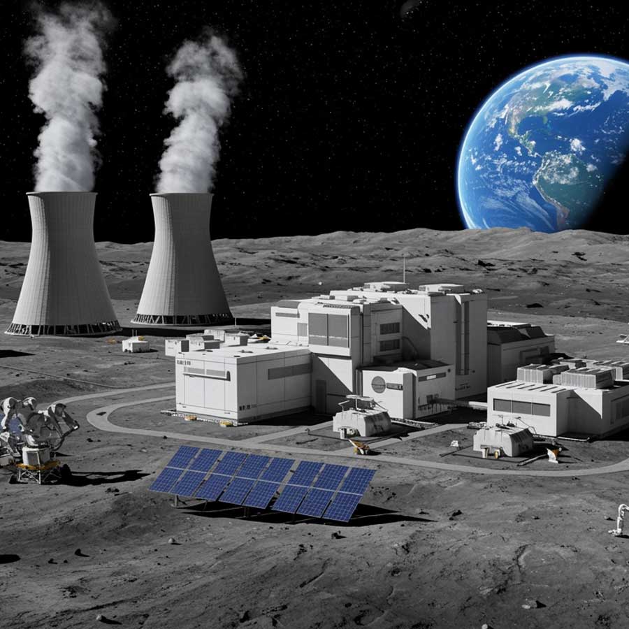 Russian and China will build Nuclear Power Station on moon within 2035
