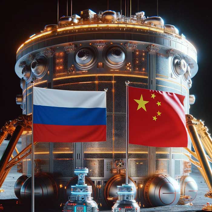 Russian and China will build Nuclear Power Station on moon within 2035