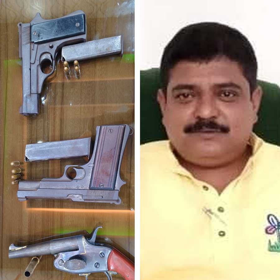 TMC leader shoots his own guard, misses by a hair, arrested with several arms dgtld