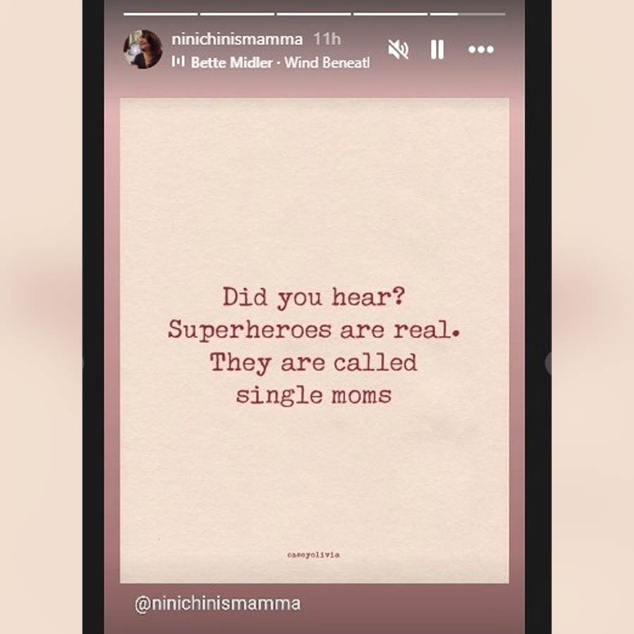 Nilanjana Sharma again shares an indicative post on Instagram 