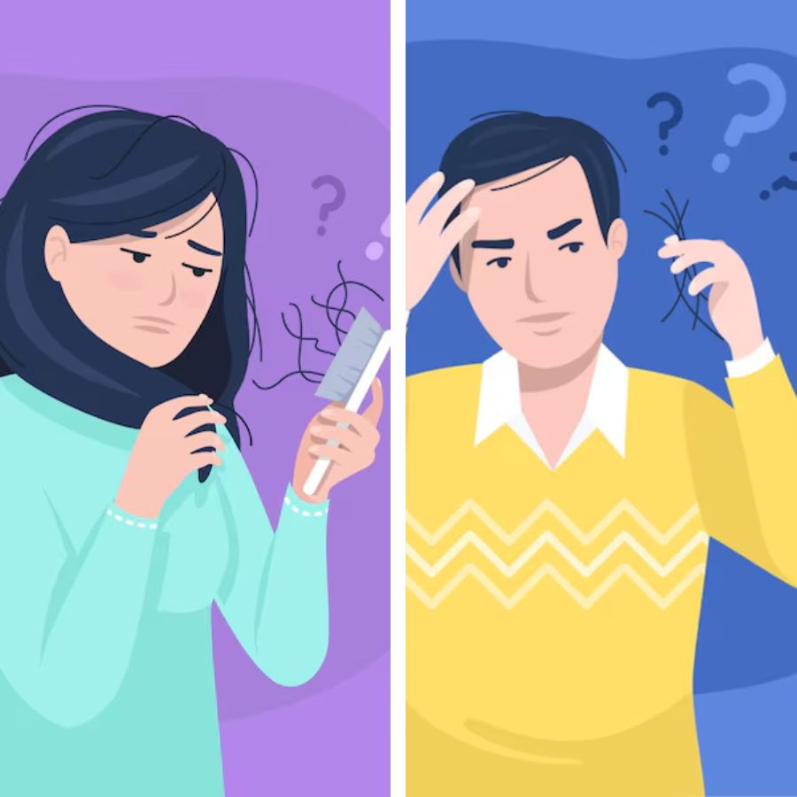 the hairfall problem in summer due to excessive scalp sweating has a solution dgtl