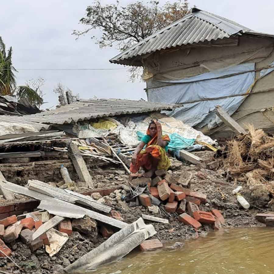 People still cannot forget the damage caused by Cyclone Amphan in 2020