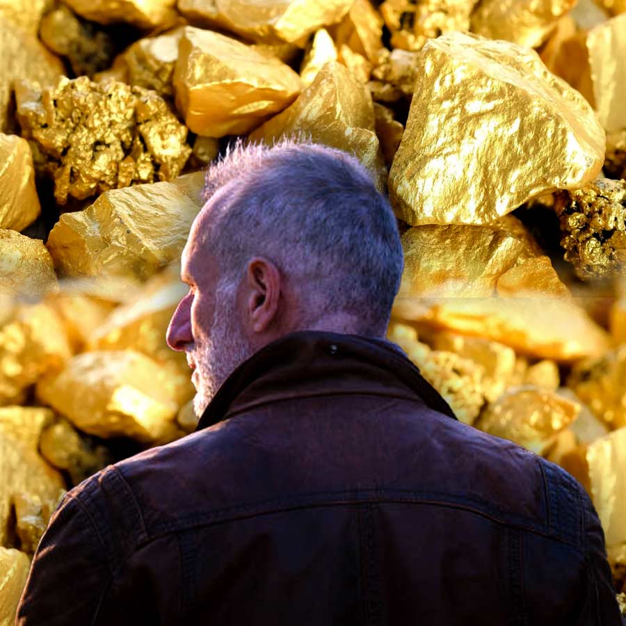 A 52 years old French farmer has discovered a large gold deposit worth 4 billion euros dgtl