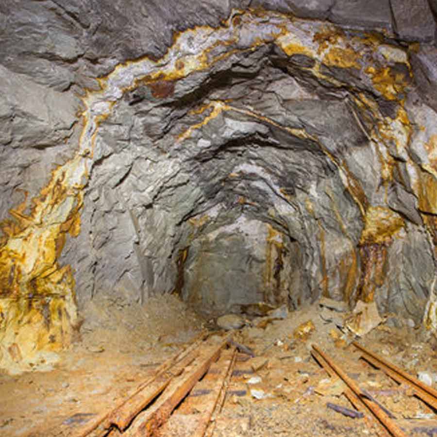 gold mine in France