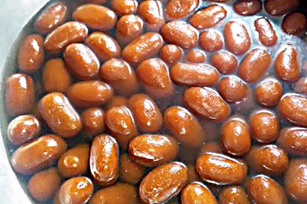 কাটোয়ার নোড়া পান্তুয়া। নামে পান্তুয়া, কিন্তু দেখতে গোল নয়। 