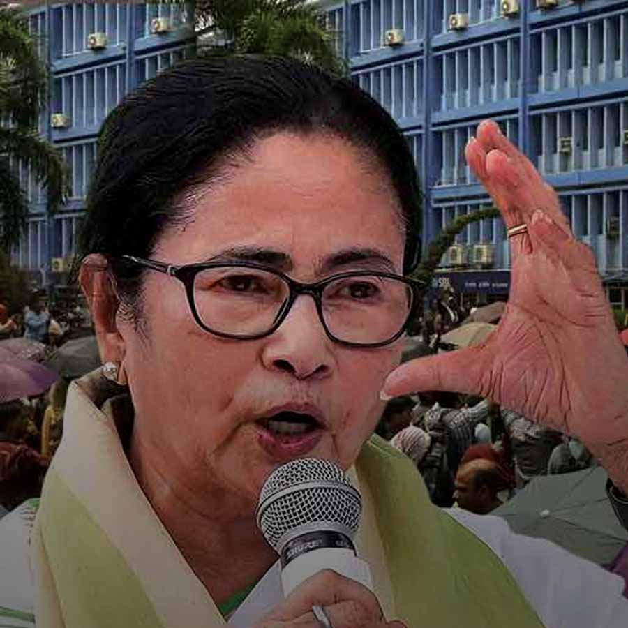 Mamata Banerjee and Bratya Basu Comment on Protesting Teachers at Bikash Bhawan dgtl