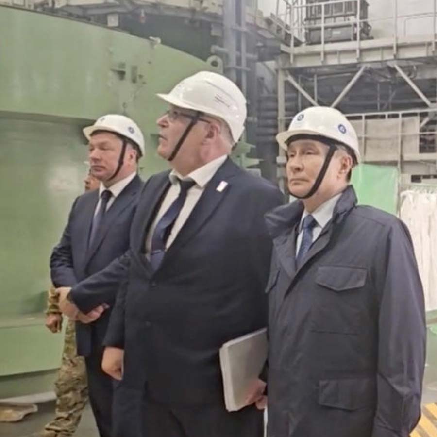 Russian President Vladimir Putin visits Kursk region for first time after ejecting Ukrainian forces